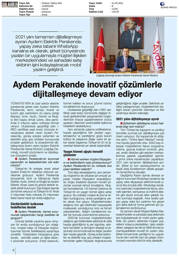  İnovatif Çözümlerle Dijital 